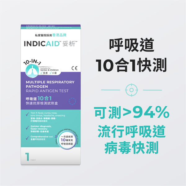 Multiple Respiratory Pathogen (10-in-1) Rapid Antigen Test
