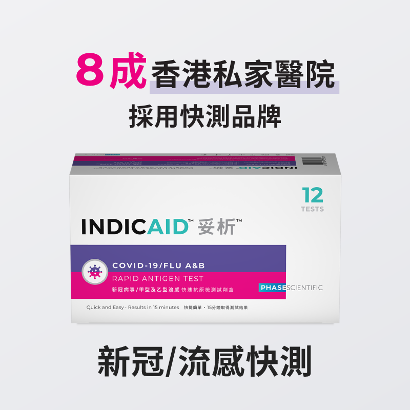 Rapid Antigen COVID-19/FLU Test｜INDICAID