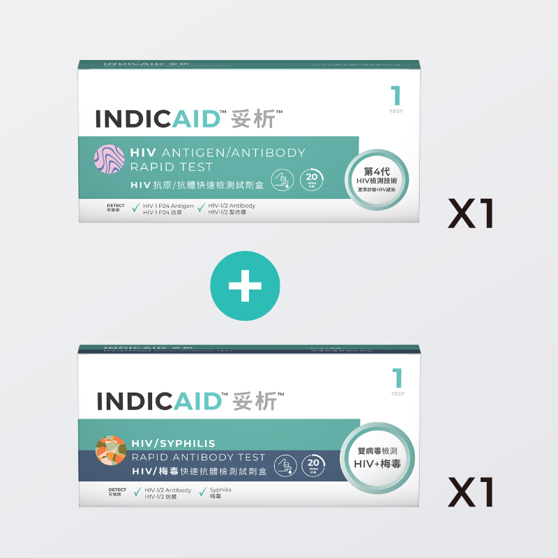 INDICAID™妥析™HIV快速檢測組合