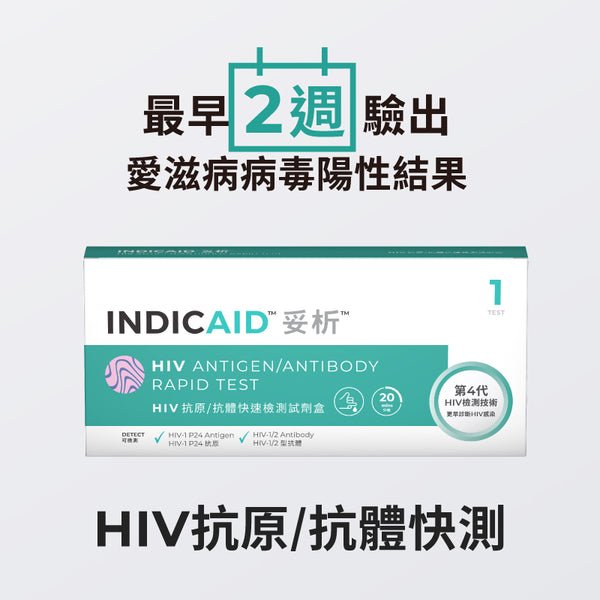 HIV抗原/抗體快速檢測試劑盒