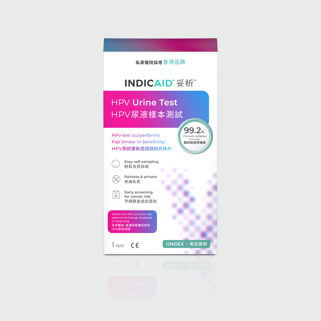 INDICAID™妥析™ HPV 尿液樣本測試連報告【標準版】